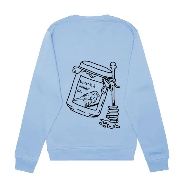 Light blue crew neck back.webp