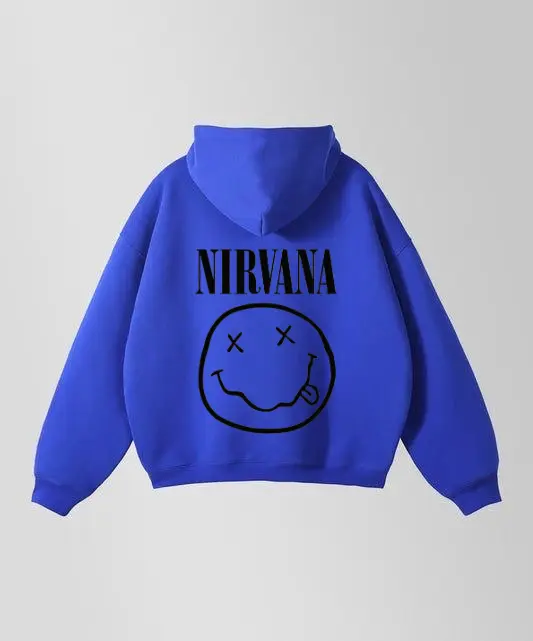 Royal blue hoodie back.webp