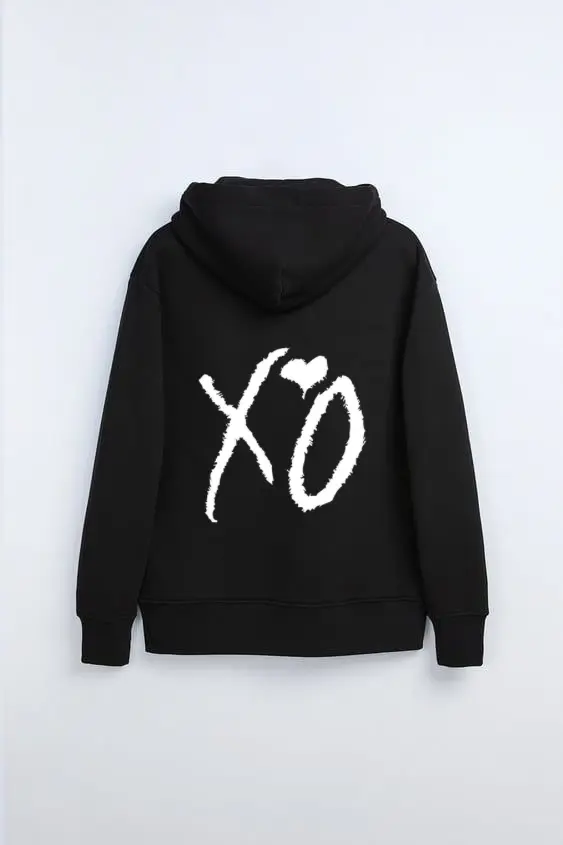 The Weeknd XO black hoodie.webp
