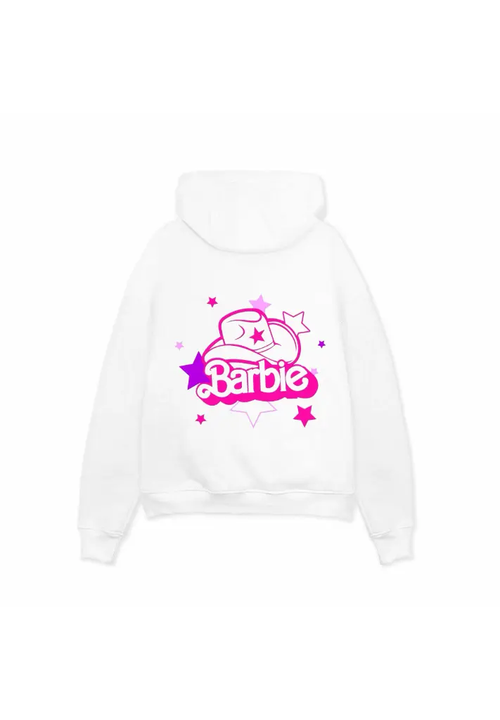 White Hoodie Cowgirl Barbie 2.webp