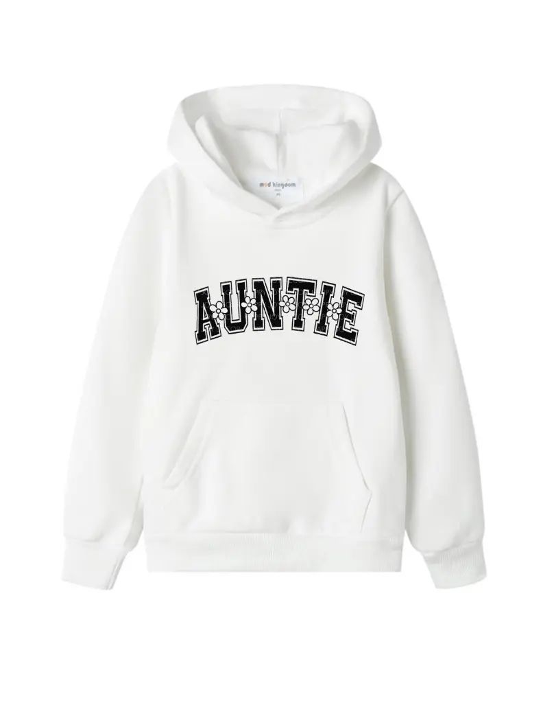 Auntie white hoodie.webp