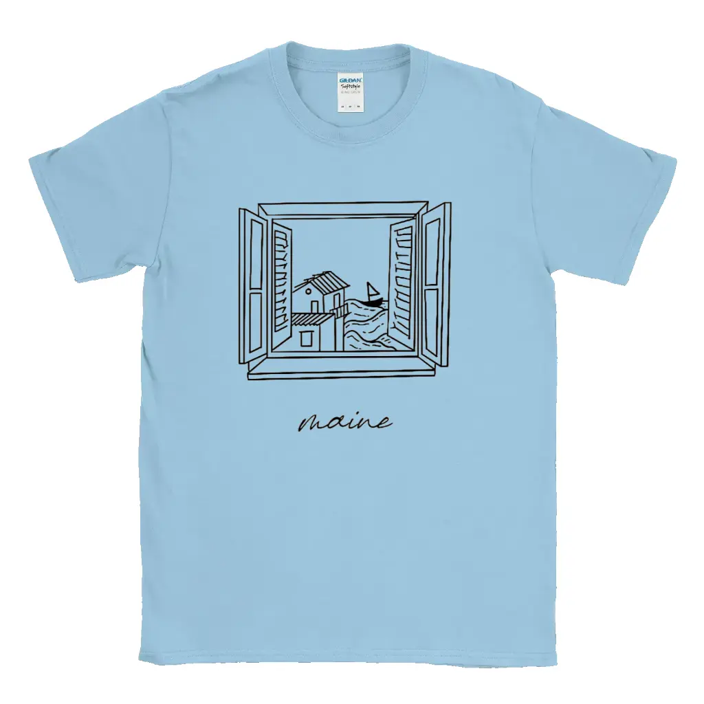 Light blue t shirt front.webp