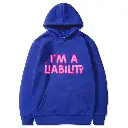 Royal blue hoodie front.webp